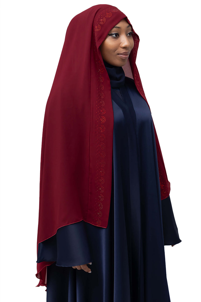 Ayla Ghashwa in Berry | Al Shams Abayas_3
