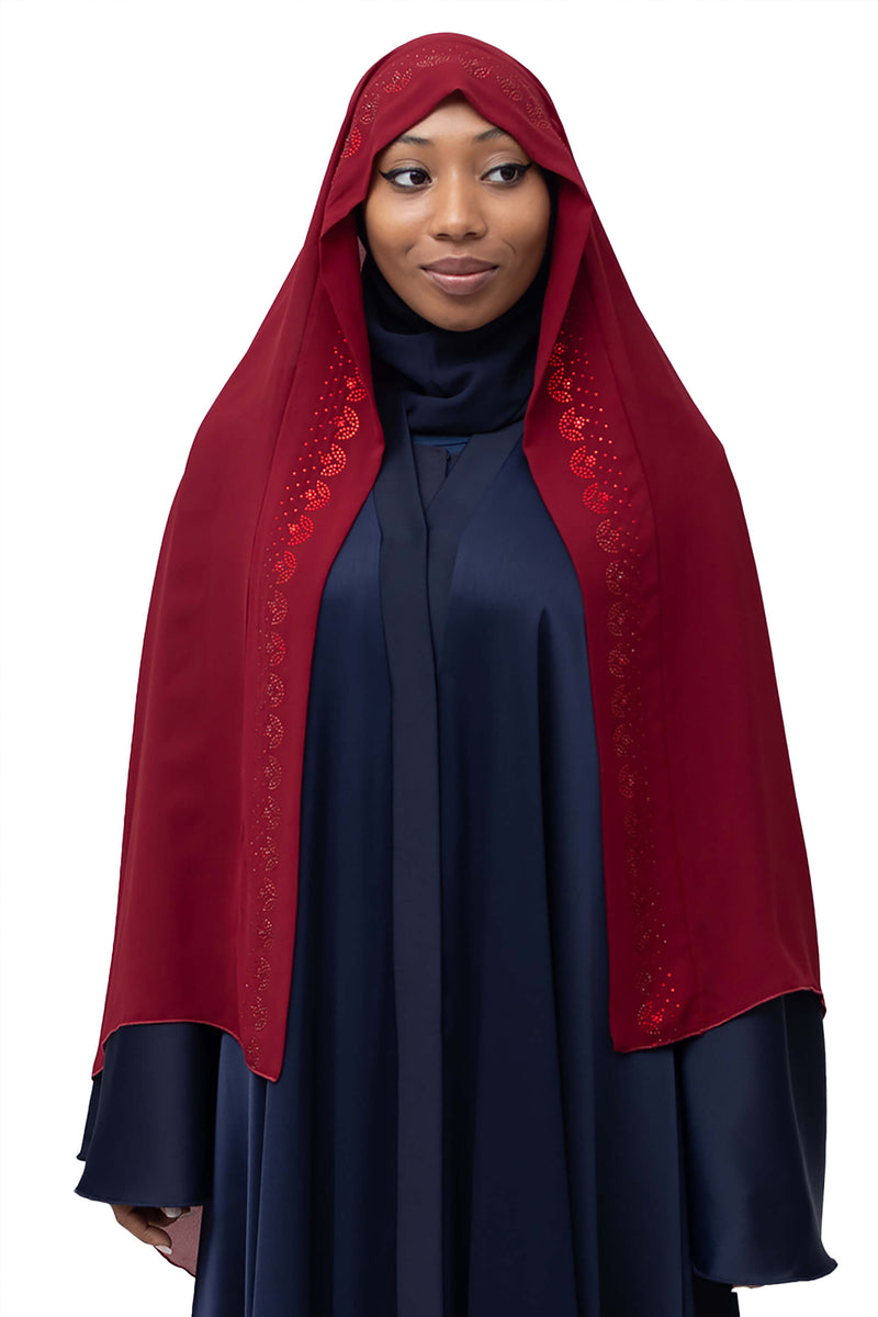 Ayla Ghashwa in Berry | Al Shams Abayas_1