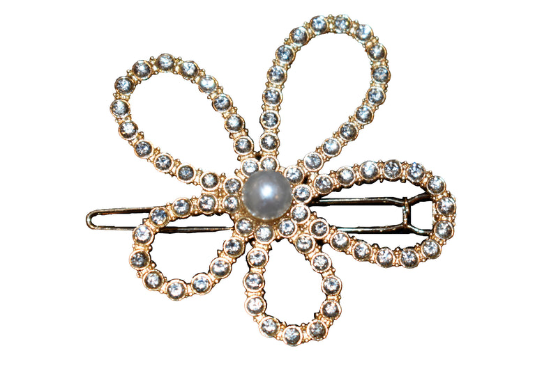 Bling Flower Barrette