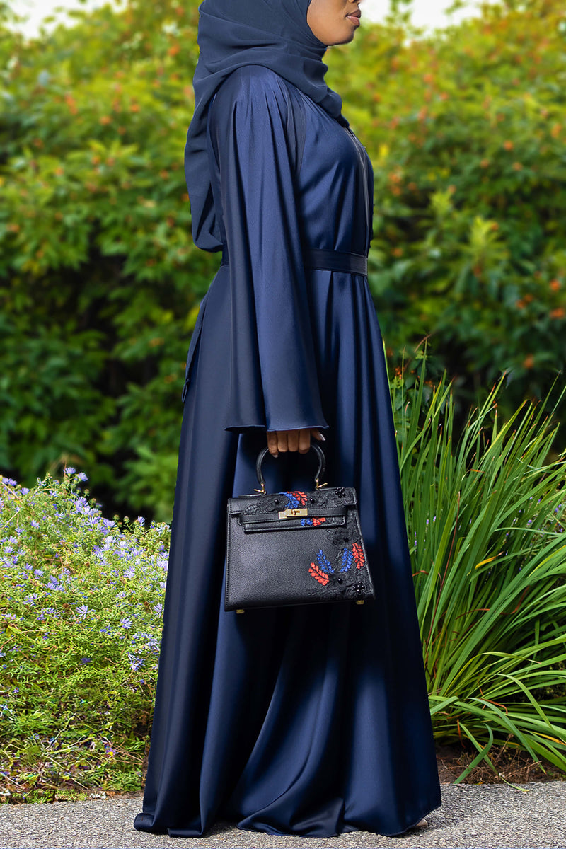 Dunya Abaya In Navy