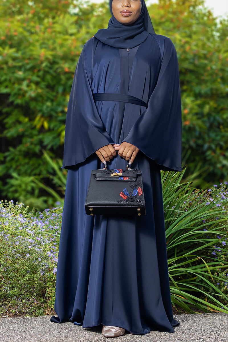 Dunya Abaya In Navy