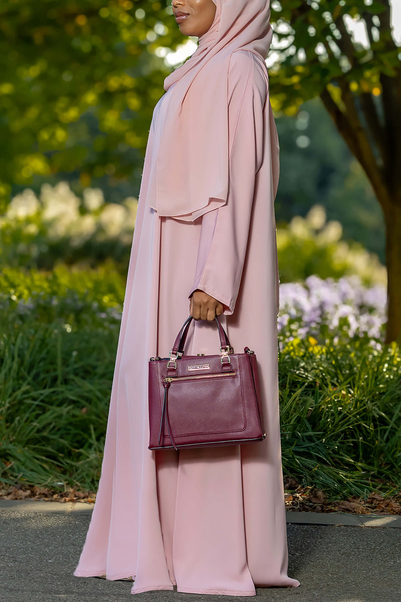 Madison Abaya in Pink | Al Shams Abayas_2