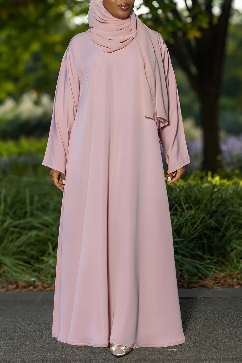 Madison Abaya in Pink | Al Shams Abayas_6