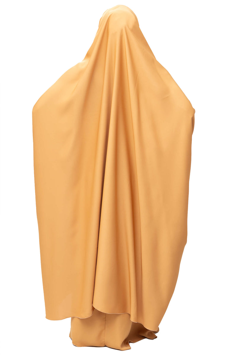 Mahasen Jilbab in Golden Honey | Al Shams Abayas_7