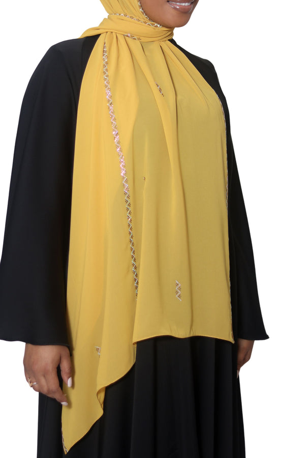 Radiance in Sun Gold | Al Shams Abayas_2