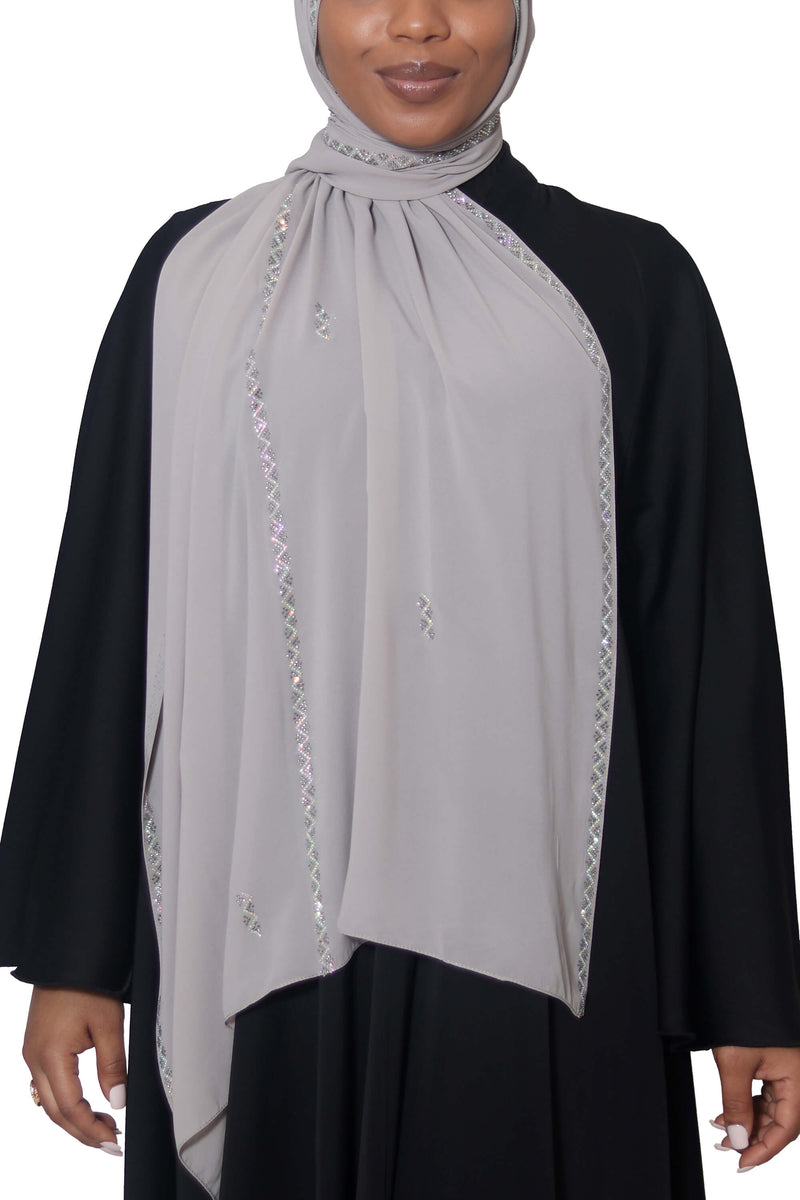 Radiance in Taupe | Al Shams Abayas_4