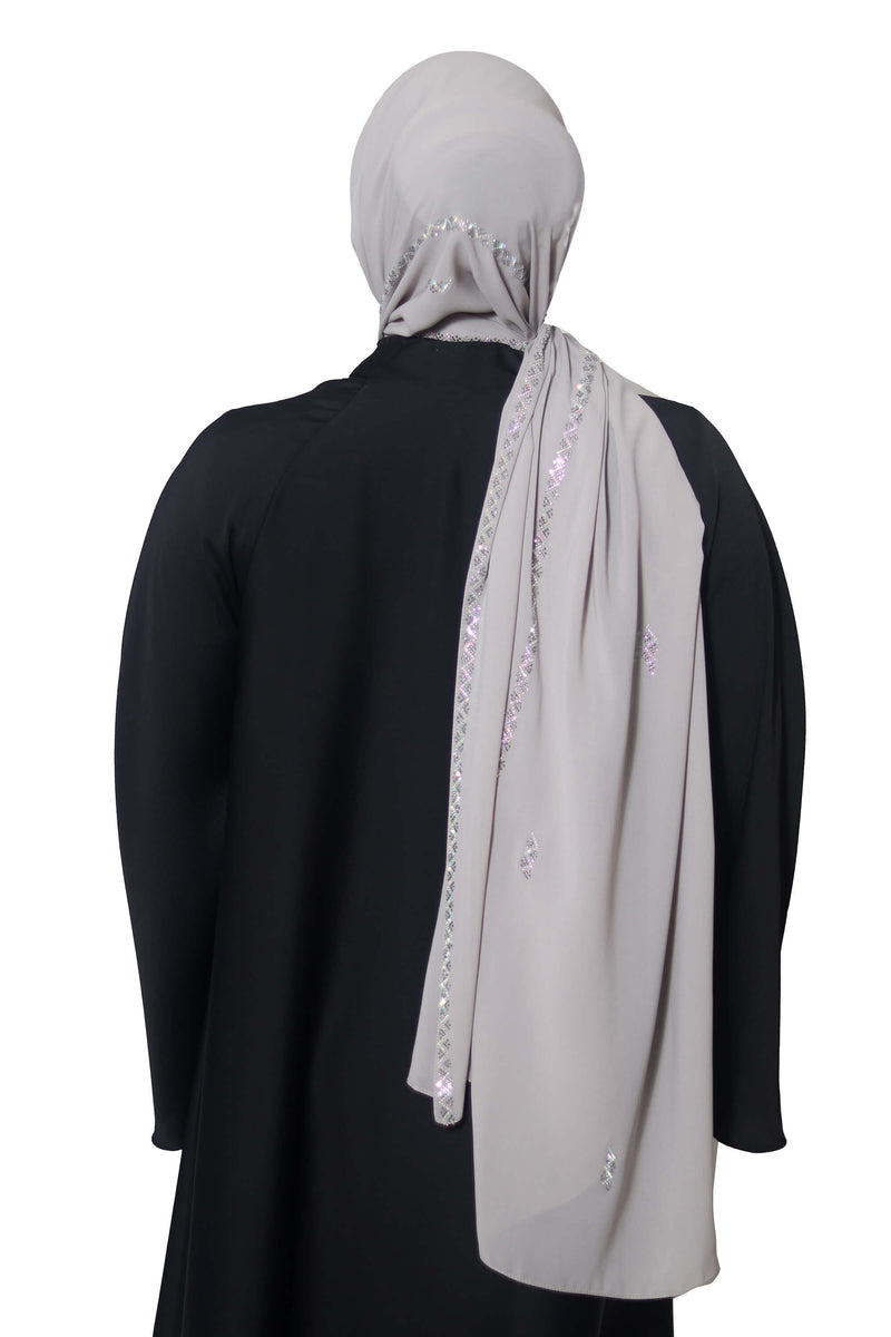 Radiance in Taupe | Al Shams Abayas_6