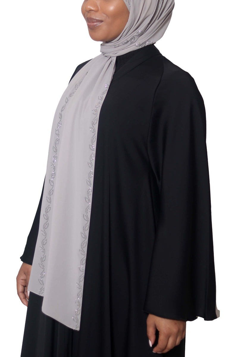 Serene in Taupe | Al Shams Abayas_2