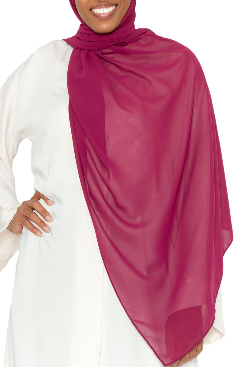 Essential Hijab - Berry