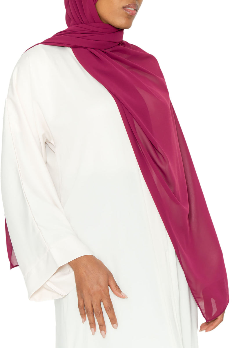 Essential Hijab - Berry