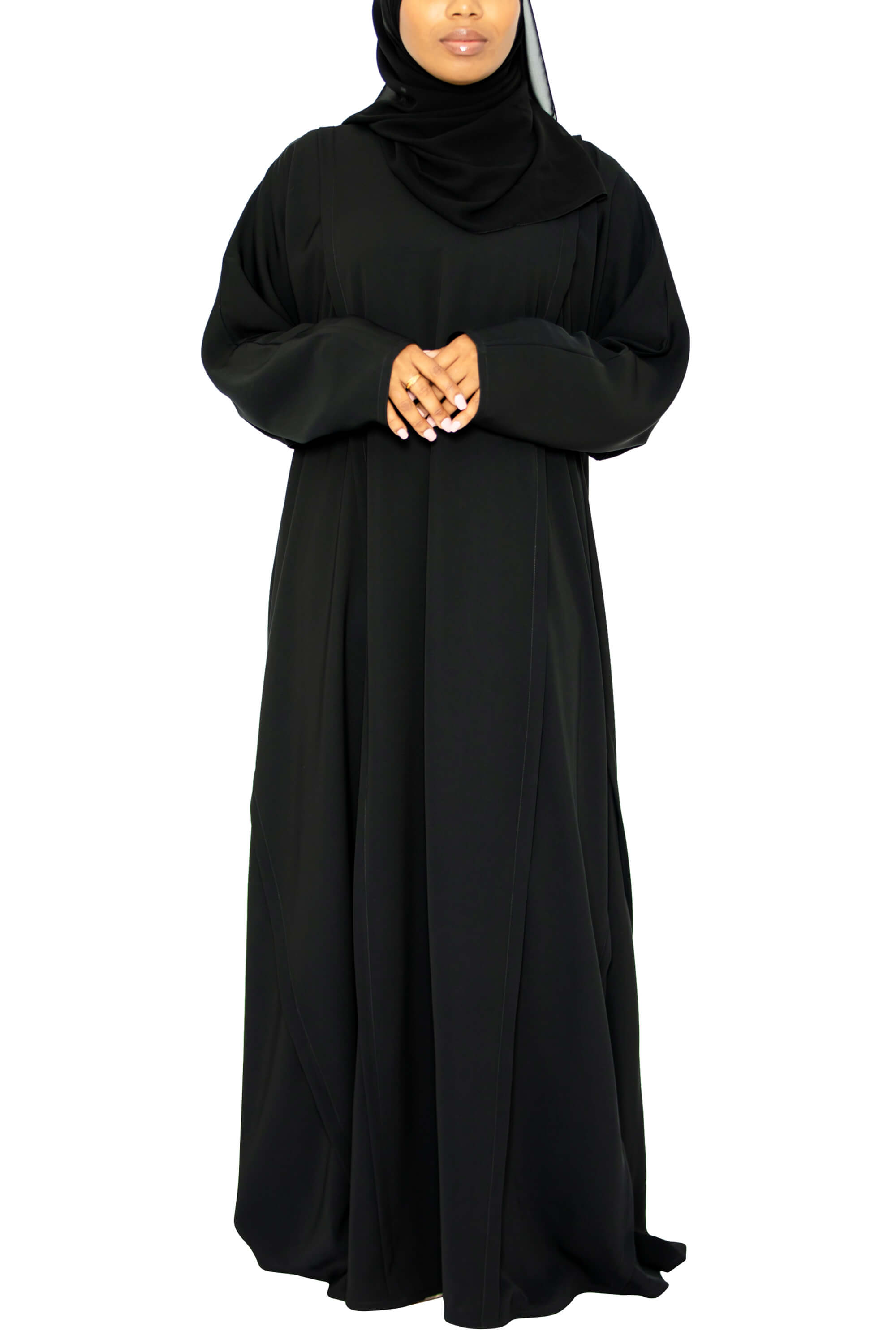 Enari Abaya in Black – Al Shams Abayas