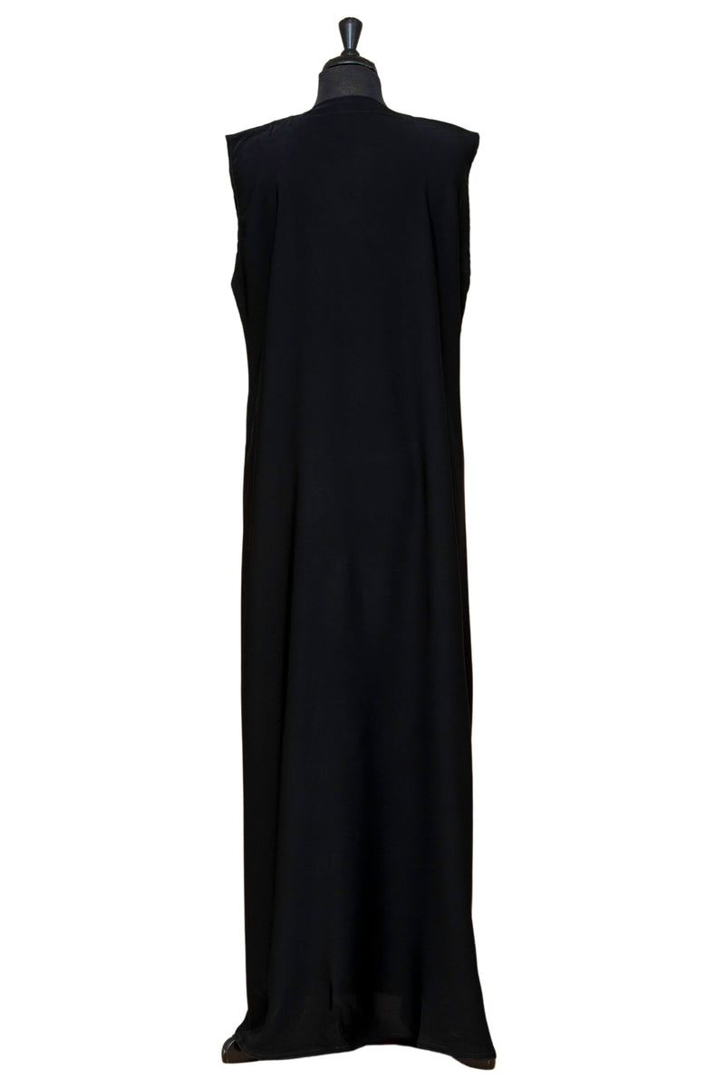 Essential Maxi Sheath Dress in Classic Black | Shamswear.com – Al Shams ...