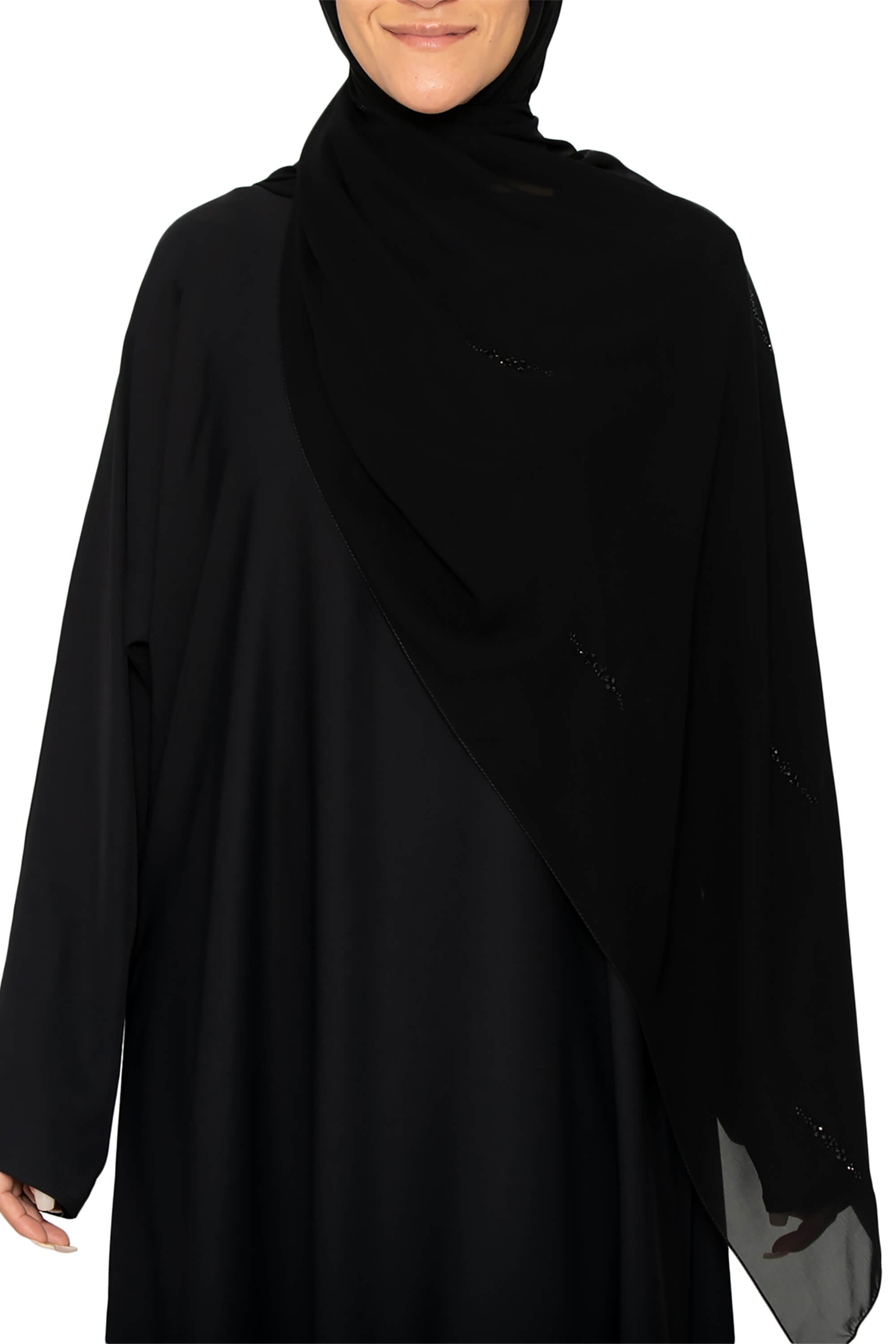 Honey Dip in Classic Black – Al Shams Abayas