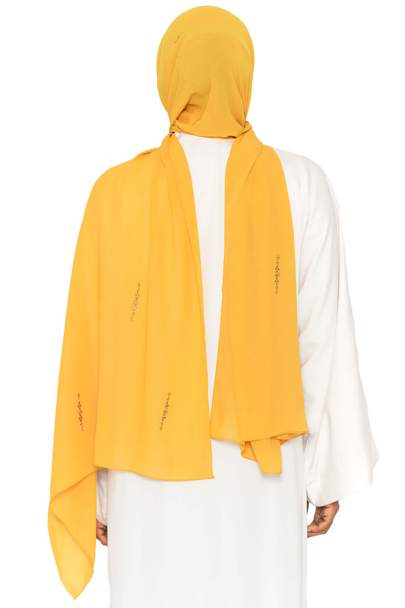 Honey Dip in Sun Gold | Al Shams Abayas 9