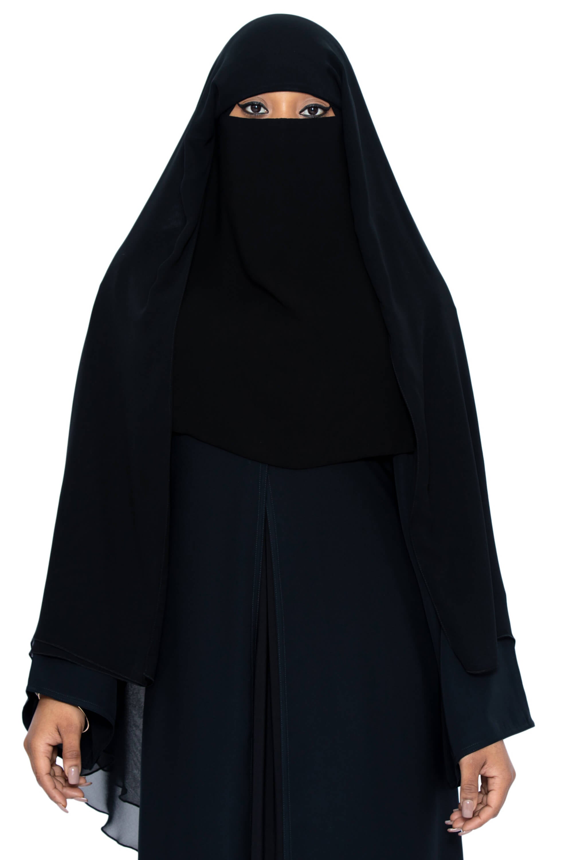 Muhessa Double Layer Niqab – Al Shams Abayas