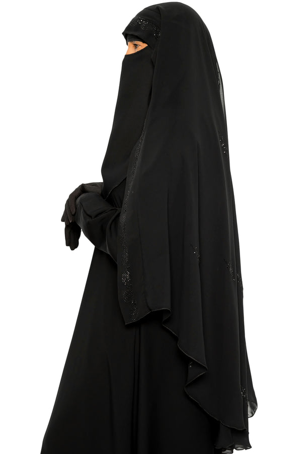 Sherice Ghashwa Black | Al Shams Abayas 1