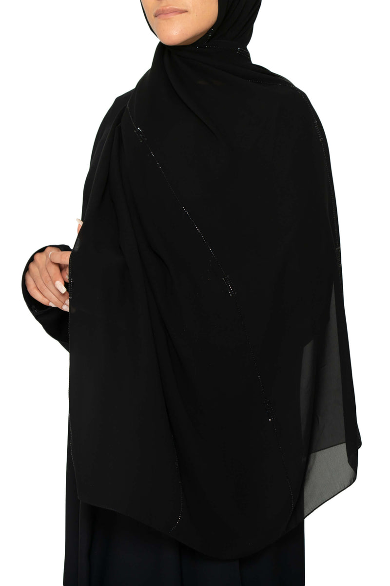 Sincerity in Classic Black | Al Shams Abayas 5